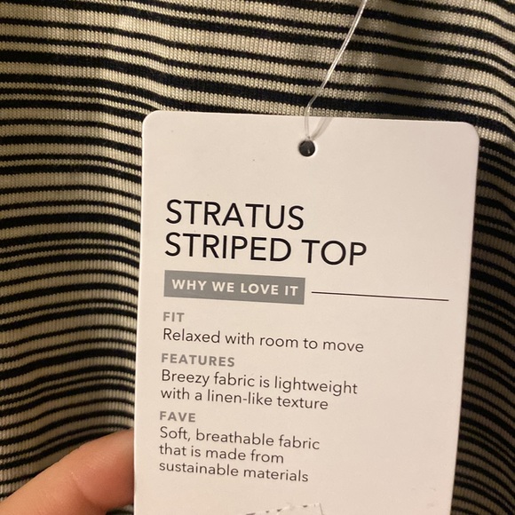 Athleta Stratus Striped Top - Picture 3 of 3